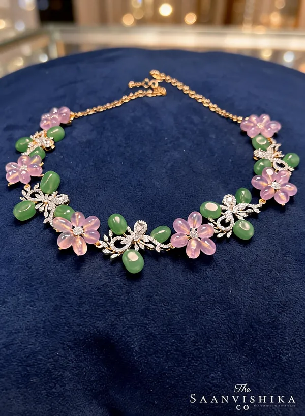 Floral_Natural_Beads_Necklace