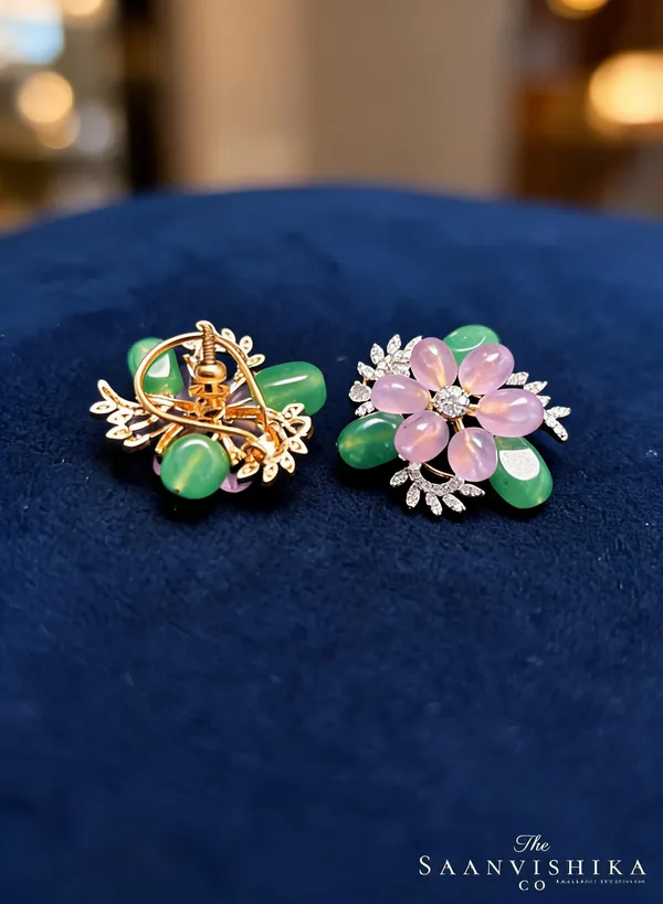 Floral_Ear_Studs