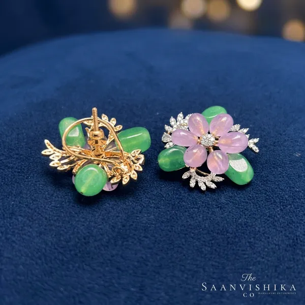 Floral_Ear_Studs