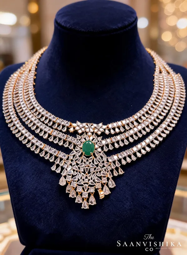 Golden_Alloy_Uncut_Designer_3_Line_Haram_Necklace_For_Women