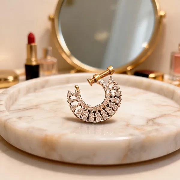 Golden_Alloy_Triple_Cz_Stone_Nose_Pin_For_Women