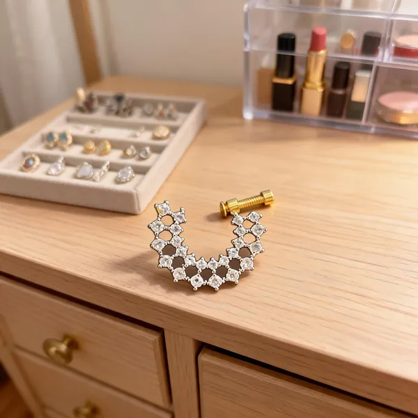 Silver_Alloy_Blend_Half_Moon_Cz_Double_Diamond_Nose_Pin_For_Women
