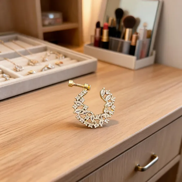Golden_Alloy_Blend_Cz_Diamond_Clip-On_Nose_Pin_For_Women