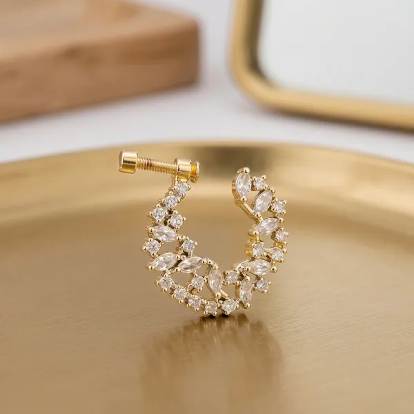 Golden_Alloy_Blend_Cz_Diamond_Clip-On_Nose_Pin_For_Women