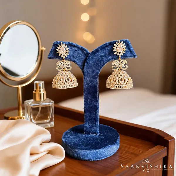 Golden_Alloy_Droplet_Diamond_Jhumka_Earrings_For_Women