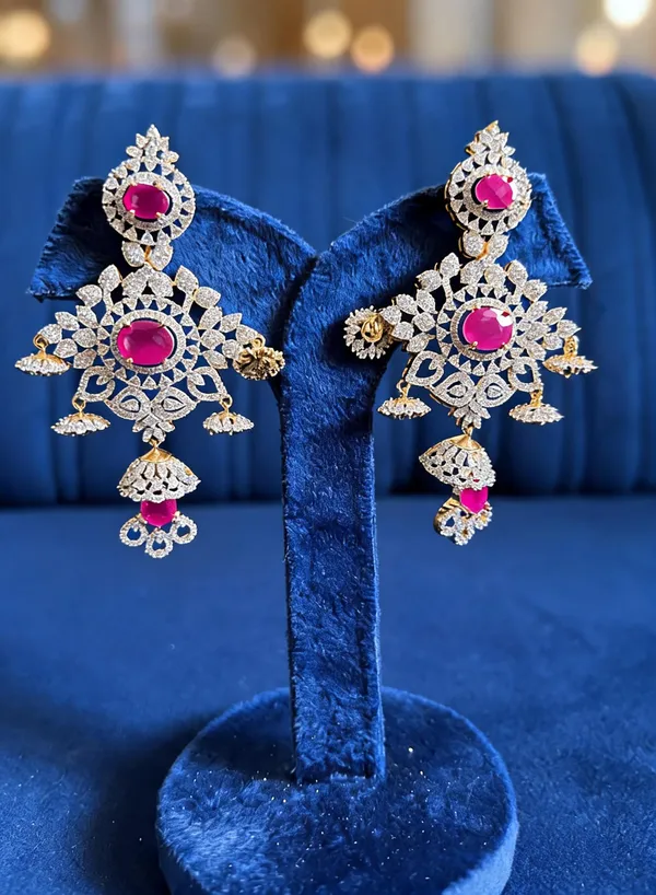 Red_Alloy_Triple_Stone_Modern_Jhumka_For_Women