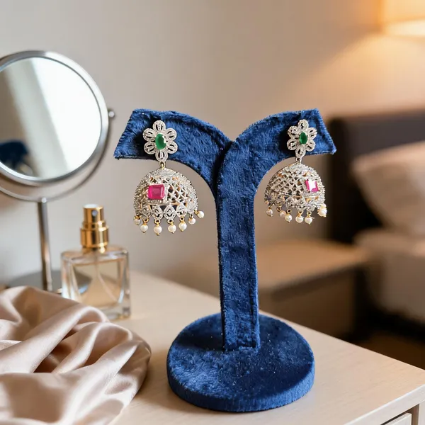 Multicolor_Alloy_Blend_Lily_Jhumka_For_Women