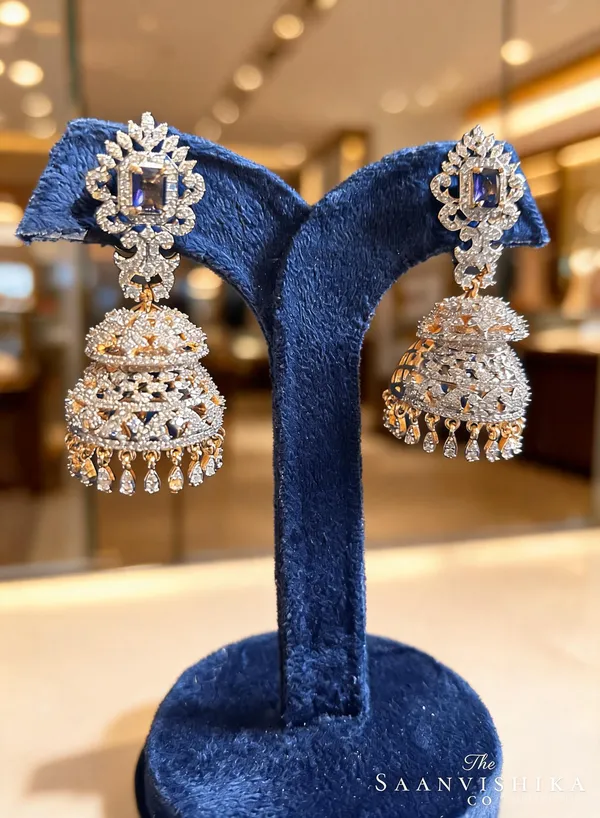 Purple_Alloy_Double_Jhumka_For_Women