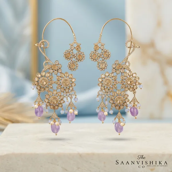 Purple_Alloy_Earcuffs_For_Women