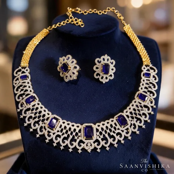 Blue_Alloy_American_Diamond_Gemstone_Kante_Necklace_For_Women