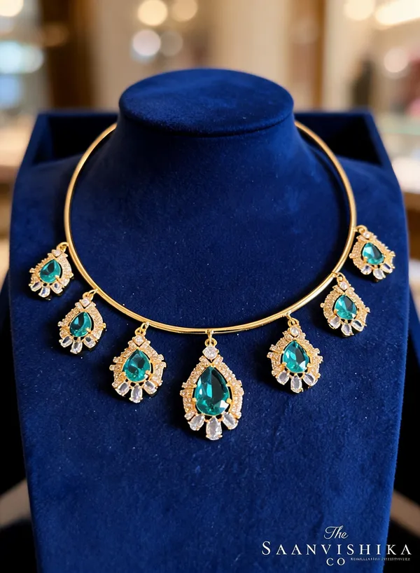 Multicolor_Alloy_Hanging_Gemstone_Kante_Necklace_For_Women