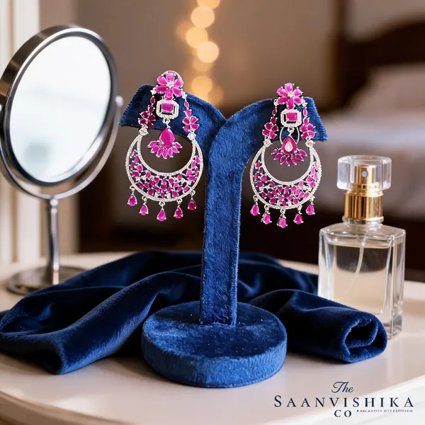 Multicolor_Alloy_Ruby_Back_Clip_Chandbali_Earrings_For_Women