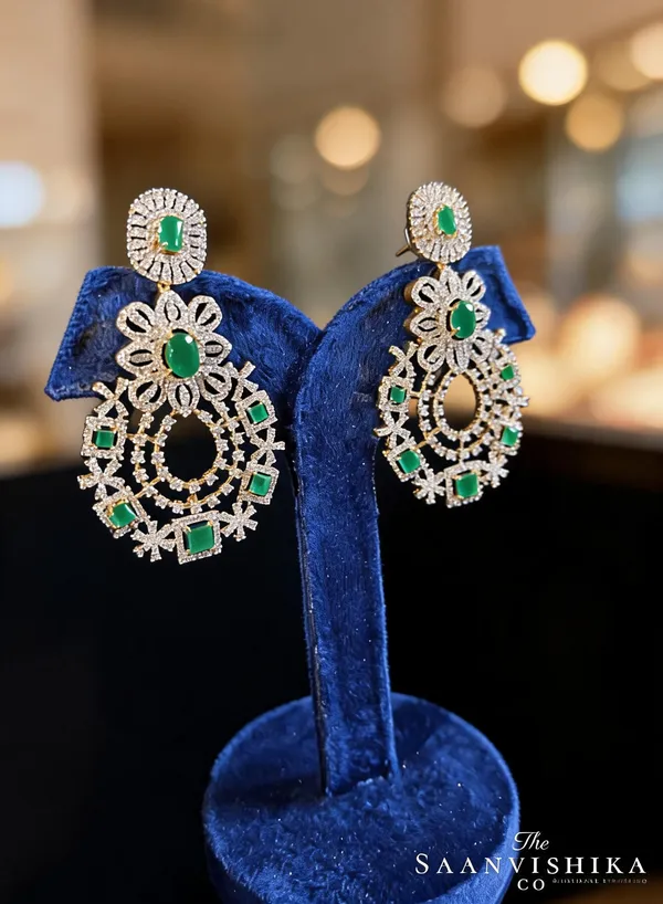 Green_Alloy_Blend_Bridal_Gemstone_Chandbali_Earrings_For_Women