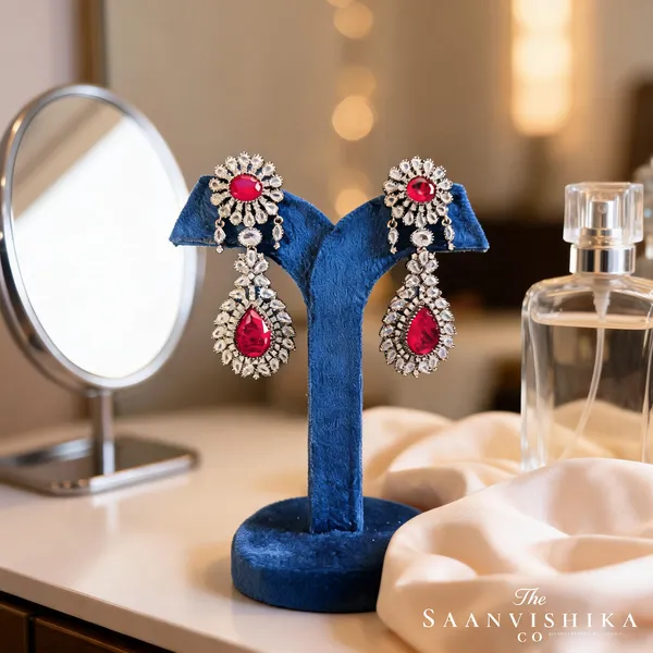 Red_Alloy_Blend_Ruby_Doublet_Earrings_For_Women