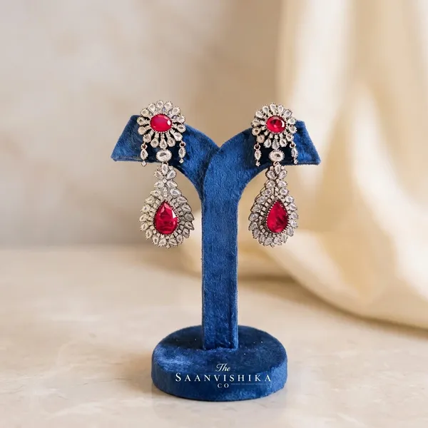 Red_Alloy_Blend_Ruby_Doublet_Earrings_For_Women