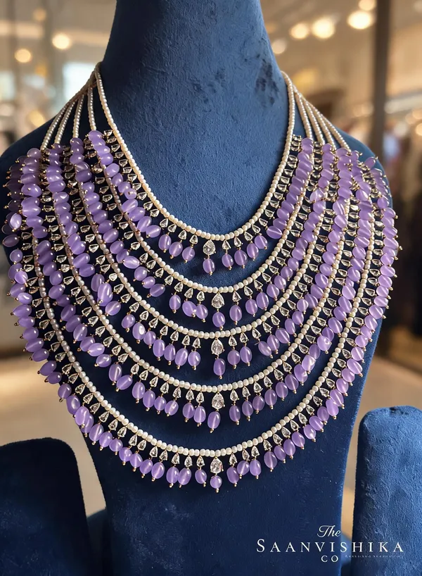 Purple_Alloy_5-Layer_Cz_Beads_Haram_Necklace_For_Women