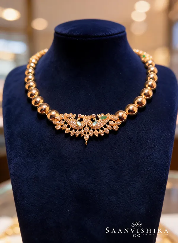 Golden_Alloy_Micro_Gold_Peacock_Kante_Necklace_For_Women