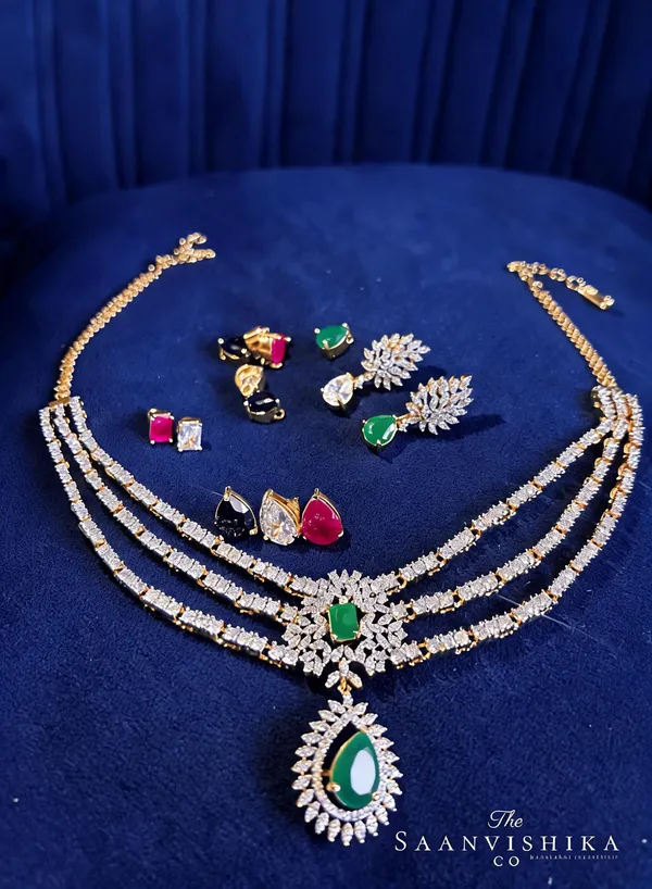 Multicolor_Alloy_4-In-1_Convertible_Necklace_For_Women
