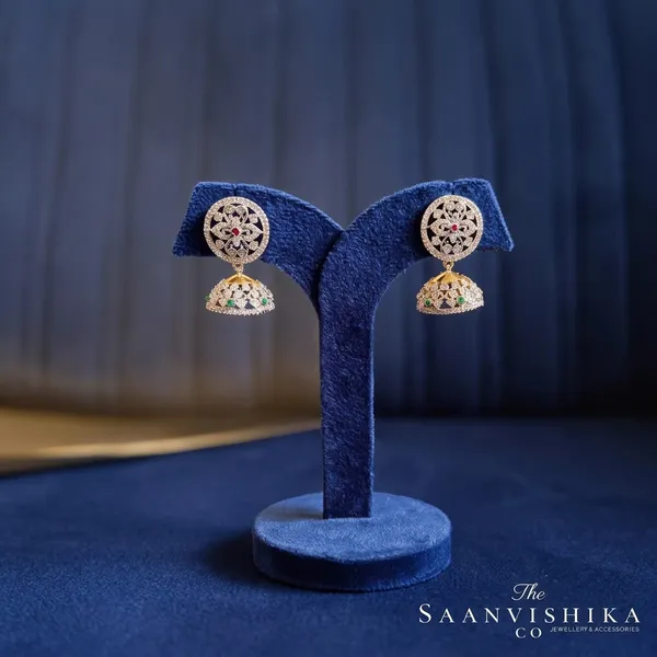 Golden_Alloy_Small_Floral_Jhumka_For_Women