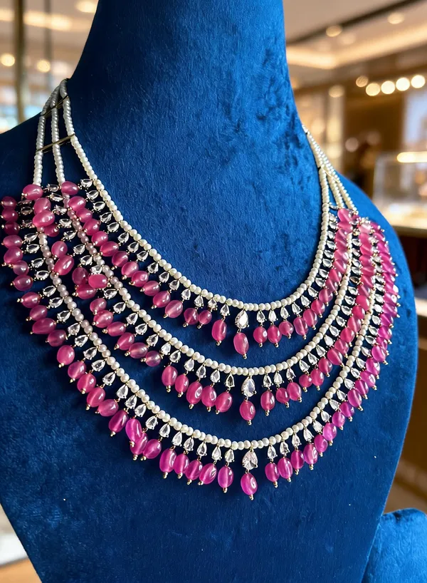 Pink_Alloy_Cz_Diamond_Bead_Mala_Necklace_For_Women