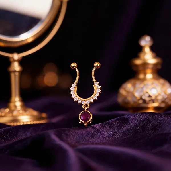 Golden_Alloy_Hanging_Ruby_Stone_Septum_Nose_Ring_For_Women