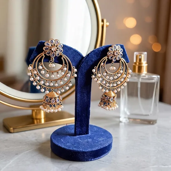 White_Alloy_Floral_Chandbali_Earrings_For_Women