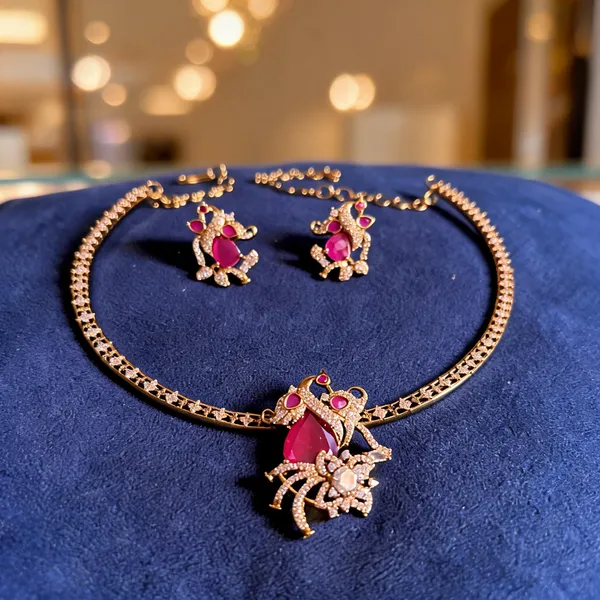 Golden_Alloy_Victorian_Ruby_Swan_Kanti_Necklace_Set_For_Women