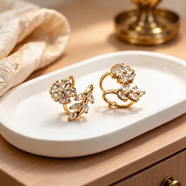 Golden_Alloy_Floral_Cz_Bugadi_Ear_Cuff_For_Women