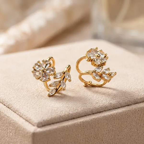 Golden_Alloy_Floral_Cz_Bugadi_Ear_Cuff_For_Women