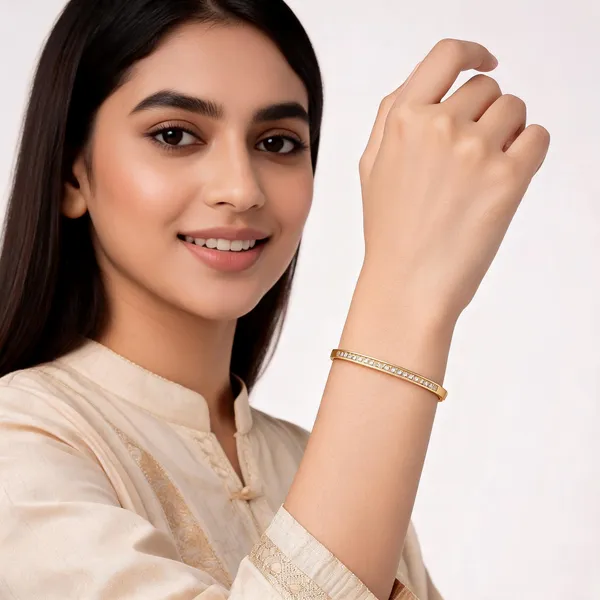Gold_Plated_Crystal_Studded_Hinged_Bangle_Bracelet_For_Women