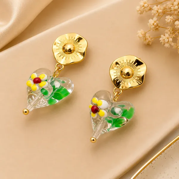 Gold_Floral_Stud_Transparent_Heart_Drop_Earrings_For_Women