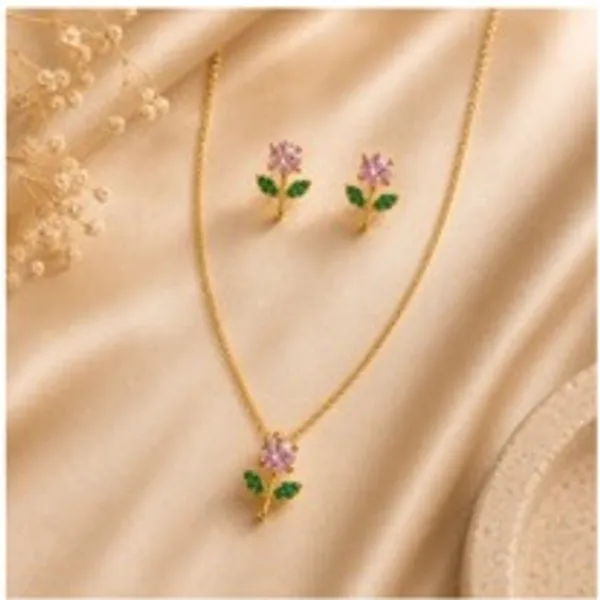 Tulip_Designer_Necklace_&_Earrings_Set