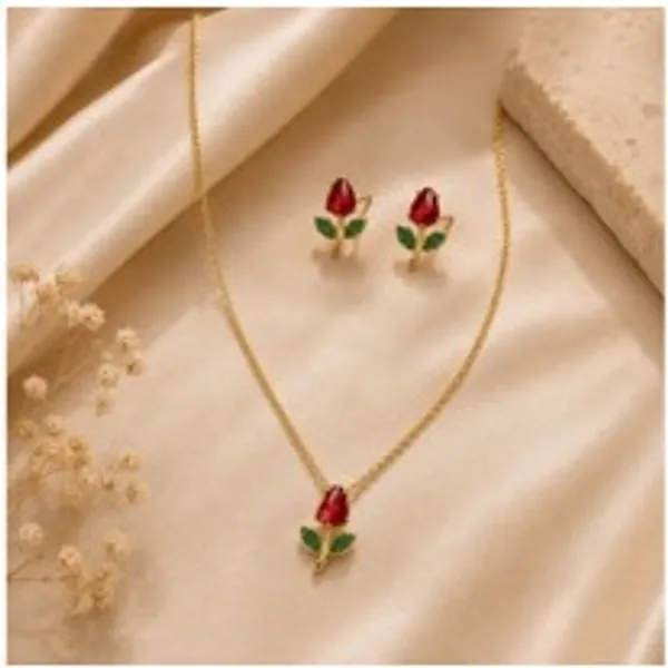 Tulip_Floral_Jewellery_Set_for_Women