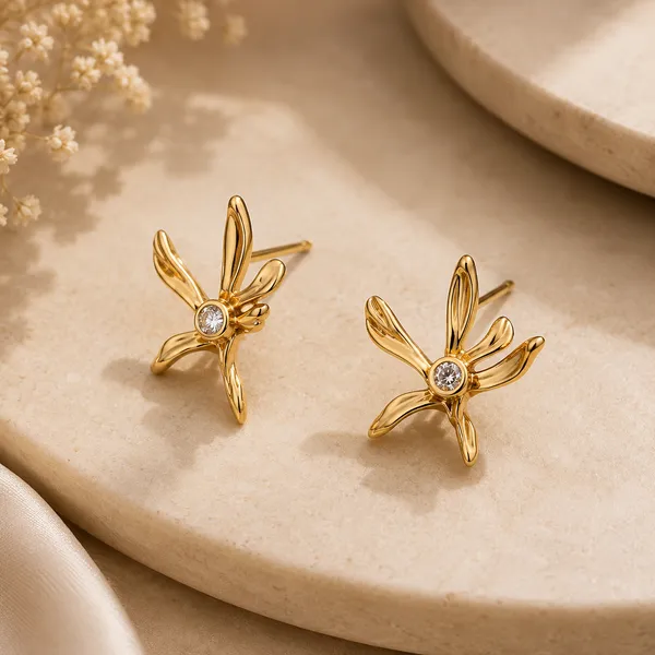 Gold_Crystal_Heart_White_Petal_Statement_Earrings_For_Women