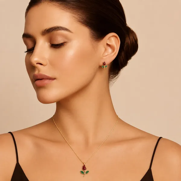 Tulip_Floral_Jewellery_Set_for_Women