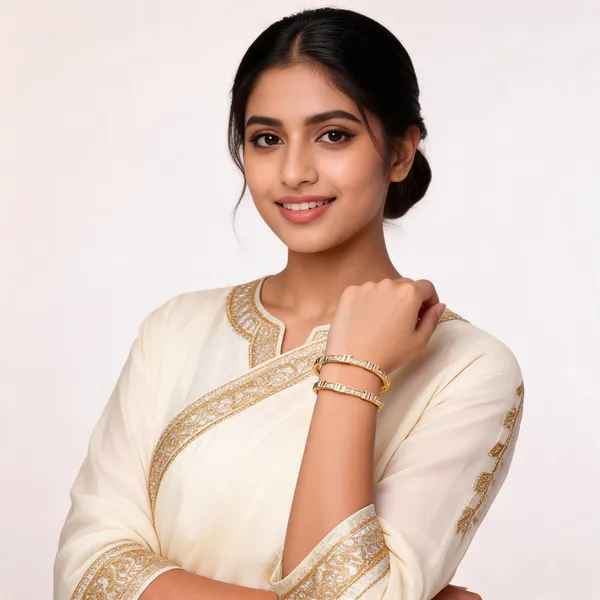Gold_Plated_White_Stone_Embellished_Bangle_Set_For_Women