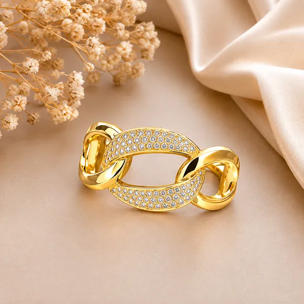 Gold_Plated_Wavy_Double_Band_Minimalist_Ring_For_Women
