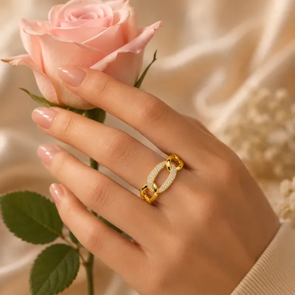 Gold_Plated_Wavy_Double_Band_Minimalist_Ring_For_Women