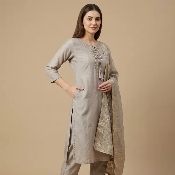 Beige_Embroidered_Straight_Kurta_Set_with_Dupatta_for_Women