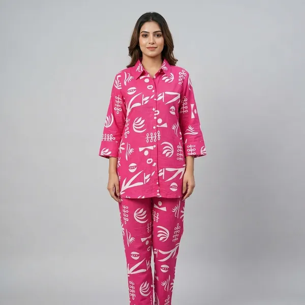 Pink_Printed_Cotton_Night_Suit_Set_for_Women