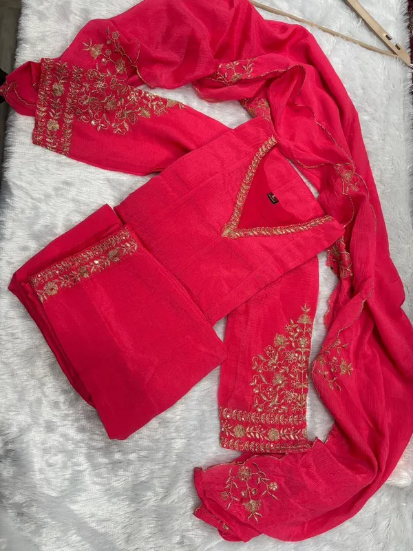 Pink_Georgette_Embroidered_Anarkali_Suit_Set_for_Women