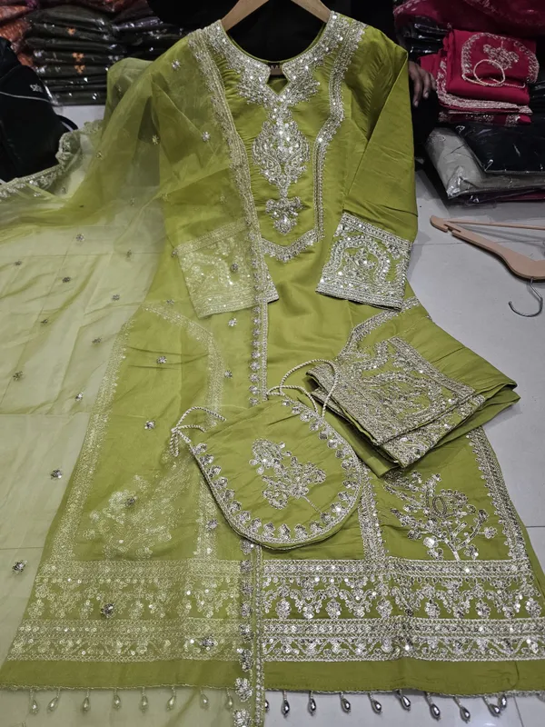 Green_Embroidered_Straight_Cut_Suit_Set_with_Dupatta_for_Women