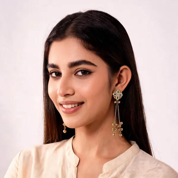 Gold_Toned_Pearl_Studded_Ghungroo_Kashmiri_Jhumka_Earrings_For_Women