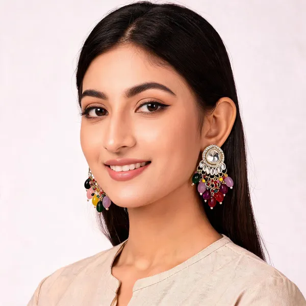 Gold_Toned_Kundan_Multicolor_Beaded_Chandbali_Earrings_For_Women