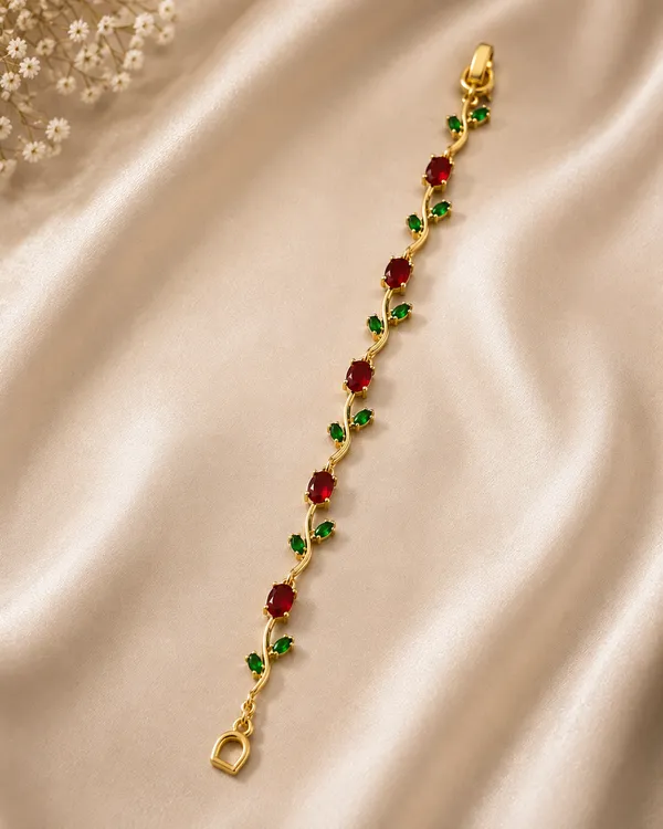 Tulip_Bloom_Bracelet_red_colour_trendy_bracelet.