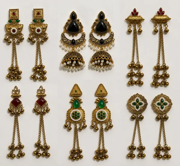 Gold_Toned_Combo_Jhumka_Earrings_For_Women_Pack_Of_6
