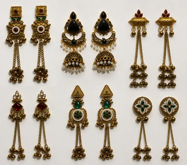 Gold_Toned_Combo_Jhumka_Earrings_For_Women_Pack_Of_6