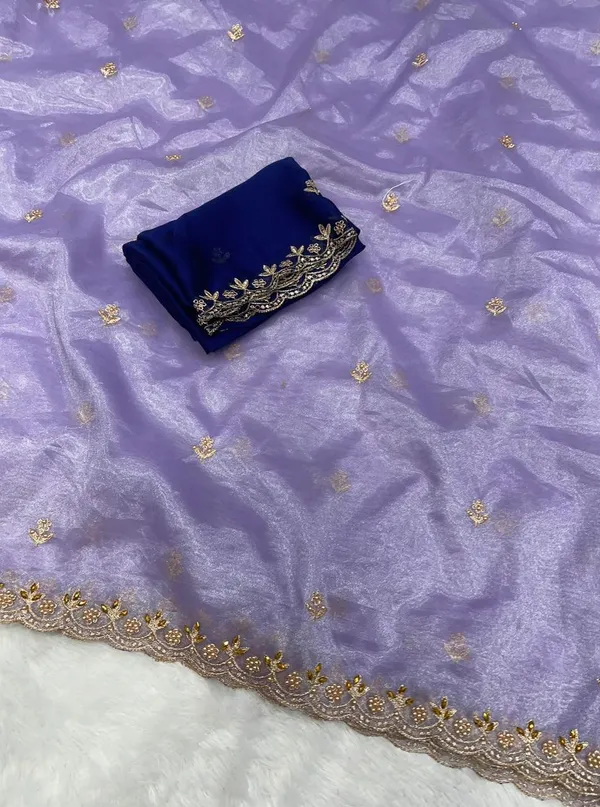Organza_Sarees_With_Work_Lavender
