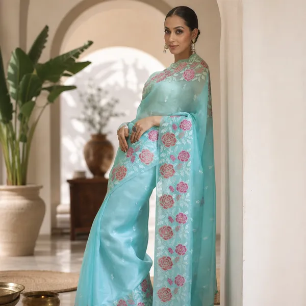 Soft_Organza_Silk_With_Multi_Thread_Designer_Light_Blue