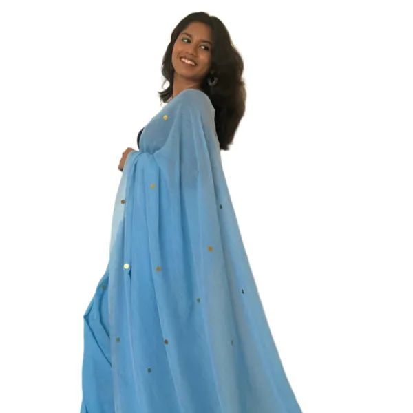 Khadi_Cotton_Sarees_Light_Blue